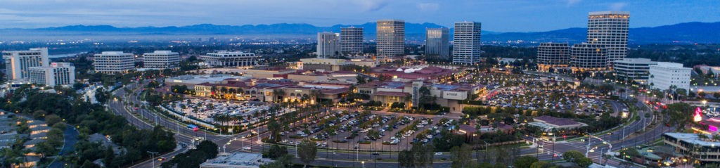 Skyline of Newport Beach where you can find Newport Beach car accident lawyer Maryam Parman
