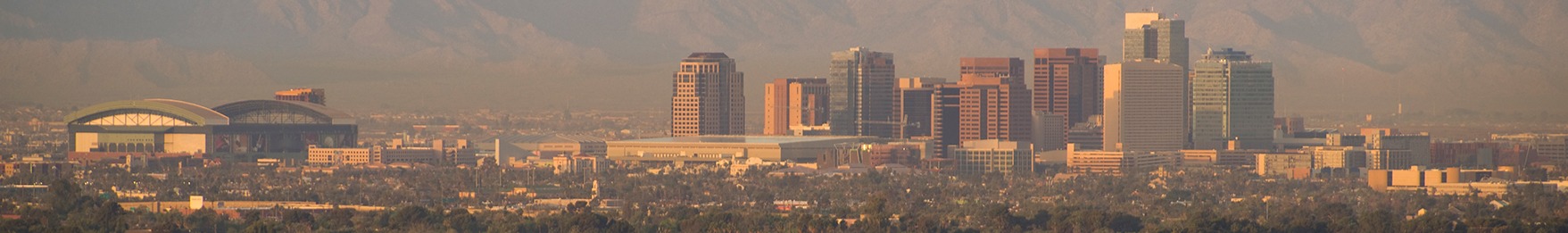 Arizona city skyline where you can hire a Leading Phoenix Personal Injury Lawyer