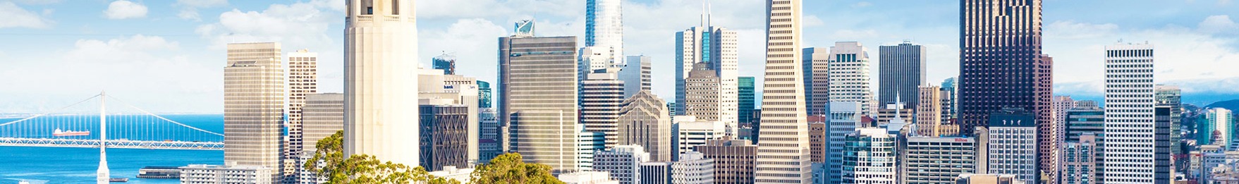 Skyline city view, where some may need a San Francisco personal injury lawyer