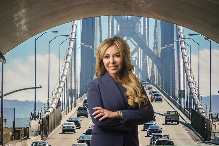 Maryam Parman over Bay Bridge photo, near where some may need a San Francisco personal injury lawyer