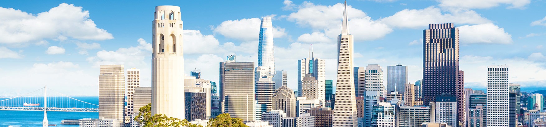Skyline city view, where some may need a San Francisco personal injury lawyer