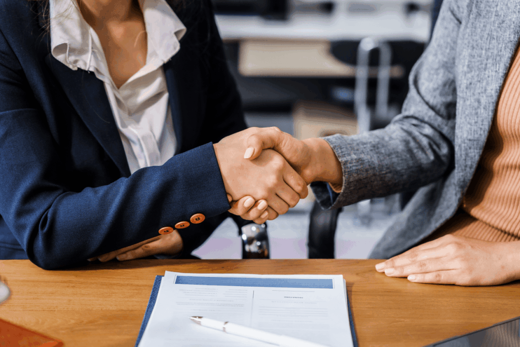 personal injury lawyer after a car accident reviewing medical and insurance documents
