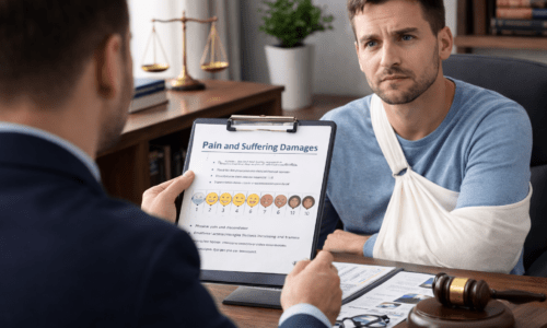 pain and suffering damages explained in personal injury case