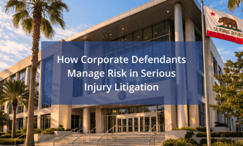 corporate defendant serious injury litigation