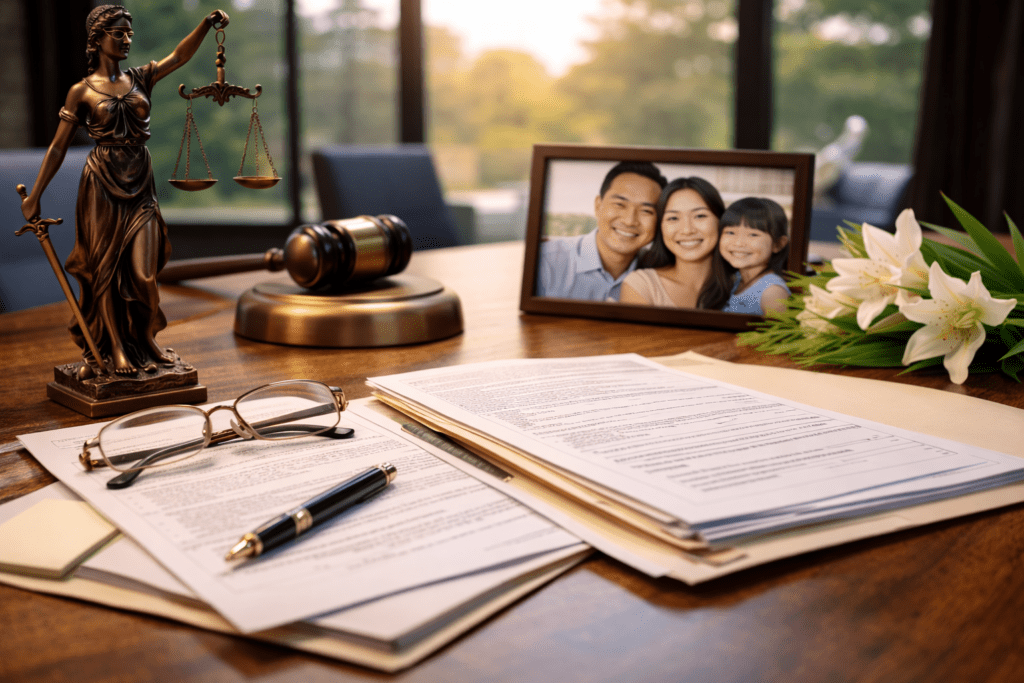 wrongful death vs survival action Irvine