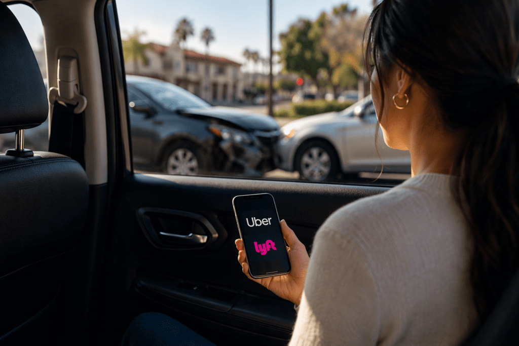 what is an Uber or Lyft claim worth in Santa Ana