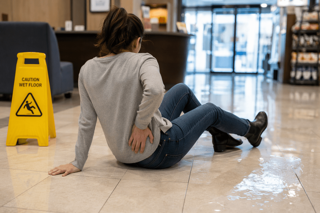 slip and fall mistakes Anaheim