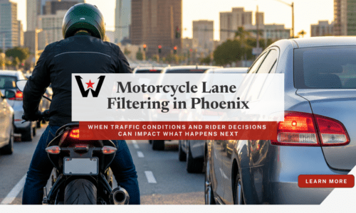 is lane filtering legal for motorcycles in Phoenix