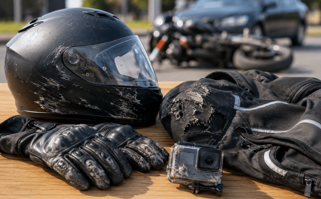 Seattle Motorcycle Accident Claims: Preserving Helmet, Riding Gear, And Camera Evidence 1 Seattle motorcycle accident helmet gear evidence
