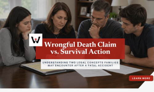 wrongful death claim vs survival action in Oakland