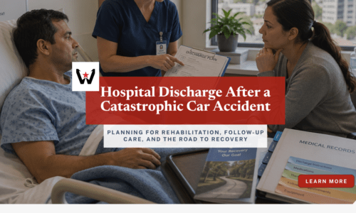 Oakland catastrophic car accident hospital discharge plan