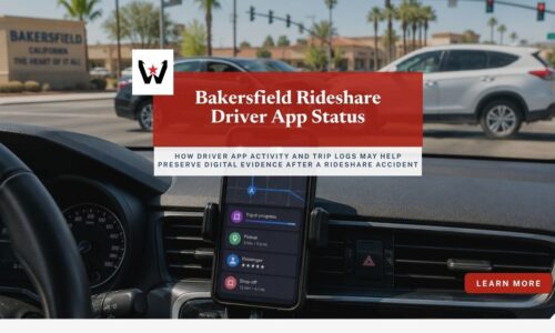 Bakersfield rideshare driver app status