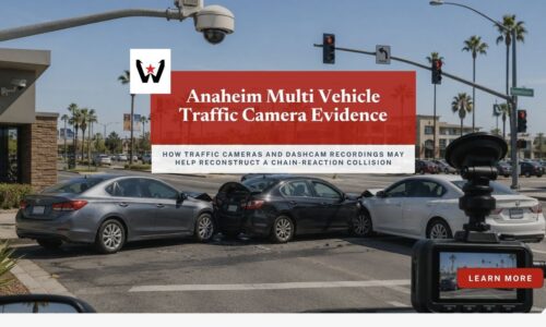 Anaheim multi vehicle traffic camera evidence