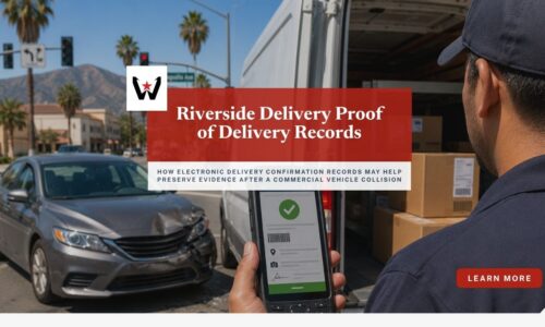 Riverside Delivery Driver Accident Claims: How Electronic Proof Of Delivery Records May Help Explain What Happened 2 Riverside Delivery Proof of Delivery Records