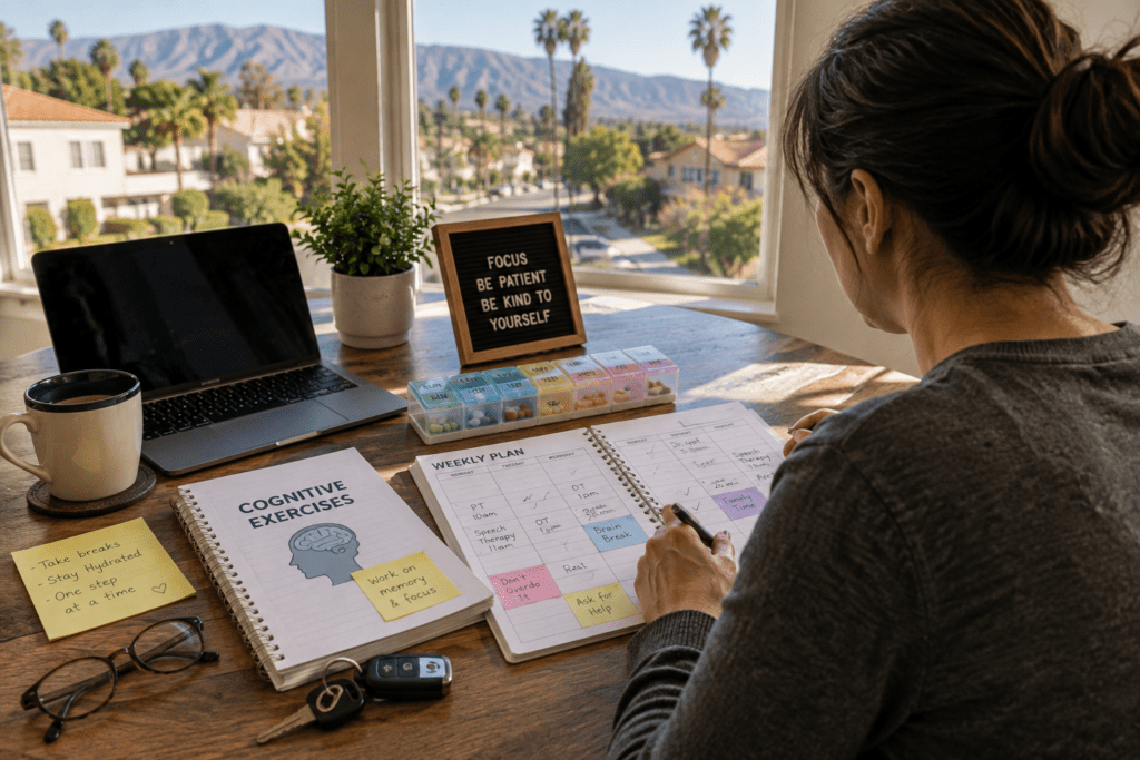 Riverside Car Accident Tbi Symptoms: How Brain Injuries May Affect Everyday Life 1 Riverside car accident TBI symptoms recovery with cognitive rehabilitation and daily activity planning