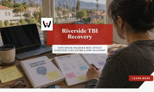Riverside car accident TBI symptoms recovery with cognitive rehabilitation and daily activity planning