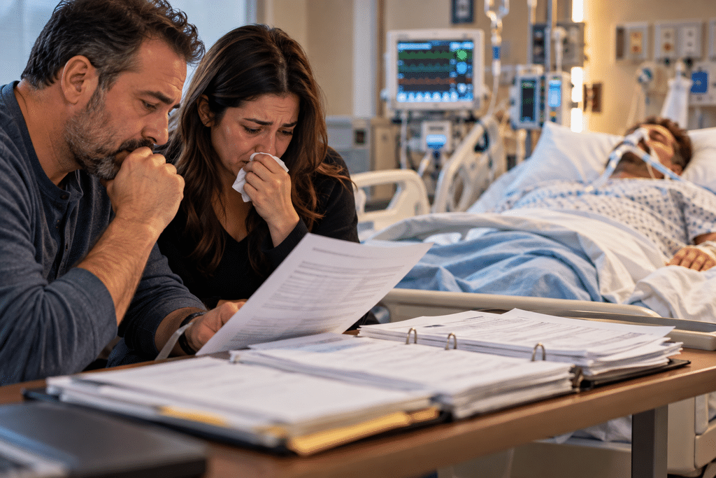Bakersfield Wrongful Death Claims When A Crash Victim Dies After Extended Medical Treatment 1 Bakersfield wrongful death after car accident involving extended hospital treatment and family medical records